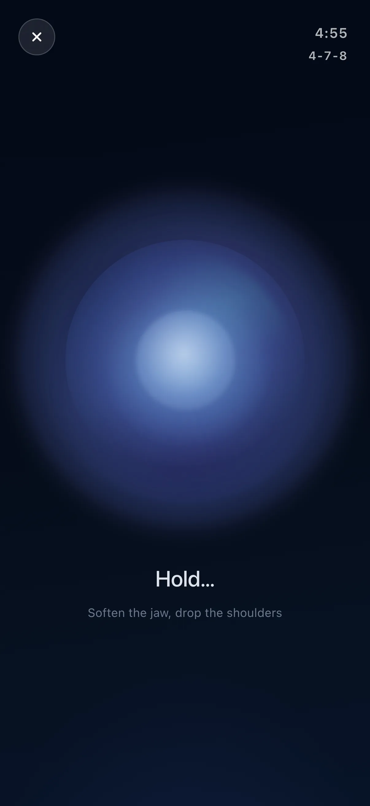 Voiceless Breathe — Pure visual pace. No talking, no thinking — just follow the breath and let go.